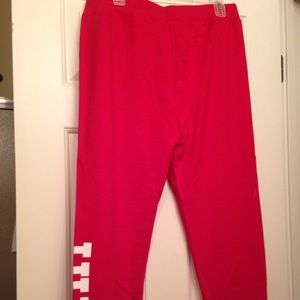 Juicy Couture graphic design red sweatpants